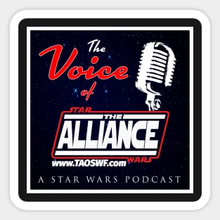 The Voice of The Alliance Sticker